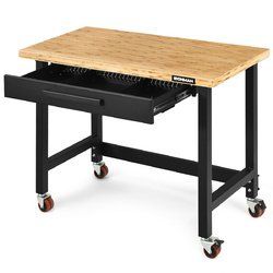4' Workcenter Bamboo Top Garage Workbench