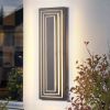 23.6 in Modern Long Outdoor Wall Lights Exterior Lights for House,LED Outdoor Wall Large Front Porch Light Fixture For Garage, garden