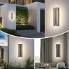 23.6 in Modern Long Outdoor Wall Lights Exterior Lights for House,LED Outdoor Wall Large Front Porch Light Fixture For Garage, garden