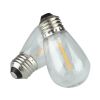 (2 pack) S14 0.9W LED Replacement Bulbs for Outdoor Commercial String Lights, Warm White, 2-Pack