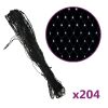 LED Net Light Cool White, Green PVC 9.8'x 6.6' Water-Resistant