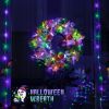 Halloween Lights Battery Operated, 2 Pack 100 LED 33ft Halloween Fairy Lights with Remote, 8 Modes Twinkle String Light for Fireplace Porch