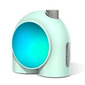 Decorative Mood Lamp with Programmable RGB LED Light Effects; Neon Light Atmosphere Bedside Lamp; Music Control (Color: Green, Ships From: China)