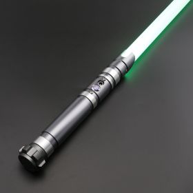 TXQSABER Force Heavy Dueling RGB / Neo Pixel Motion Control Lightsaber Infinite Colour Change Premium aluminium handle Jedi Sword Kids Toys (Color: TSK-E05-Gray, version: SN-pixel V4 Pro)