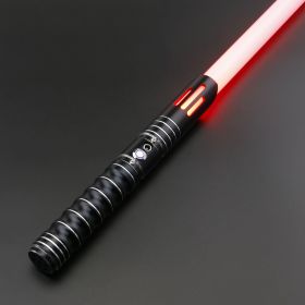 TXQSABER Lightsaber RGB/SN-Pixel Stars kids Laser Combat Heavy Dueling Jedi Saber Sword Blaster Luminous Toy Laser Cosplay (Color: TSK-E09-Black, version: SN-pixel)