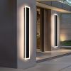 Exterior Wall Lights for House 2 Pack 60 Inch Long Strip Modern Outdoor Light Wall Fixture Sconce, Dimmable Outside Linear Exterior Lights