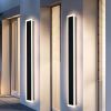 Exterior Wall Lights for House 2 Pack 60 Inch Long Strip Modern Outdoor Light Wall Fixture Sconce, Dimmable Outside Linear Exterior Lights
